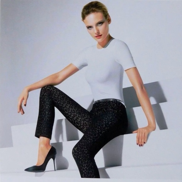 Wolford Bonded Lace Trousers Pull On With Pockets Luxury Pants - Picture 1 of 14